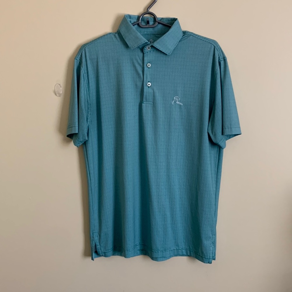 Rhoback Green Golf Shirt
